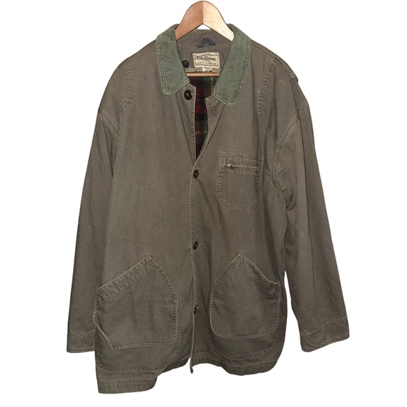 L.L. Bean Other - Vintage L.L. Bean Canvas Barn Jacket men’s size XL Tall